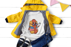Groovy 4th of July Clipart Bundle 80 PNG Product Image 3