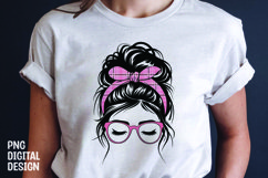 Breast Cancer T-Shirt Sublimation Design Product Image 1