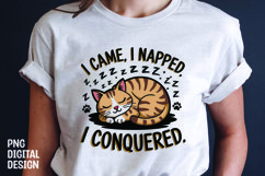 CAT SARCASTIC QUOTE SUBLIMATION T-SHIRT DESIGN Product Image 1