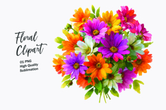 Spring flower watercolor clipart Product Image 1