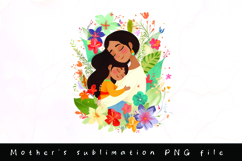 Happy mother&#039;s day clipart sublimation design Product Image 1