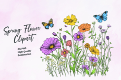 Spring flower clipart Product Image 1