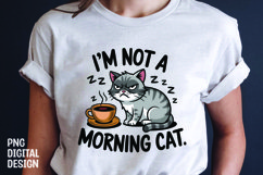 CAT SARCASTIC QUOTE SUBLIMATION T-SHIRT DESIGN Product Image 1