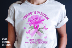 Breast Cancer T-Shirt Sublimation Design Product Image 1