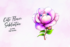 Sweet Lush Geranium Clipart, clipart sublimation png Product Image 1