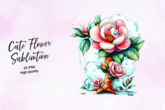 Gentle Petite Freesia Clipart, clipart sublimation png Product Image 1