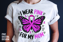 Breast Cancer T-Shirt Sublimation Design Product Image 1