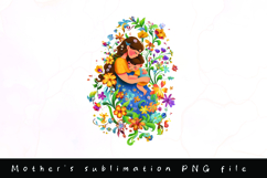 Happy mother&#039;s day clipart sublimation design Product Image 1