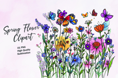 Spring flower clipart Product Image 1