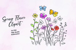 Spring flower clipart Product Image 1