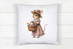 Easter Mouse Clipart | Cute Woodland Animal PNG File Product Image 4