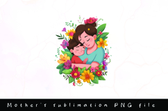 Happy mother&#039;s day clipart sublimation design Product Image 1