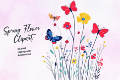 Spring flower clipart Product Image 1