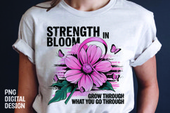Breast Cancer T-Shirt Sublimation Design Product Image 1