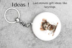 Easter Mouse Clipart | Cute Woodland Animal PNG File Product Image 5