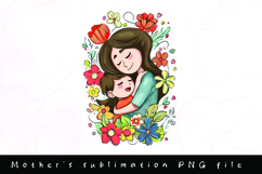 Happy mother&#039;s day clipart sublimation design Product Image 1