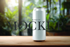 Blank soda can mockup Product Image 1