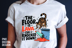 CAT SARCASTIC QUOTE SUBLIMATION T-SHIRT DESIGN Product Image 1