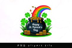 Happy St. Patrick&#039;s Day clipart png design Product Image 1