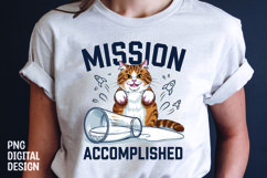 CAT SARCASTIC QUOTE SUBLIMATION T-SHIRT DESIGN Product Image 1