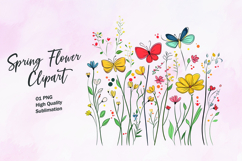 Spring flower clipart Product Image 1