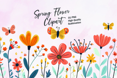 Spring flower clipart Product Image 1
