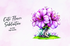 Joyful Colorful Poppy Clipart, clipart sublimation png Product Image 1