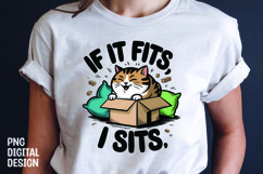 CAT SARCASTIC QUOTE SUBLIMATION T-SHIRT DESIGN Product Image 1