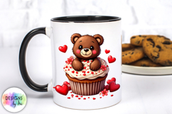 Valentine &amp; Anti-Valentine Cupcake Clipart Bundle, Sarcastic Product Image 4