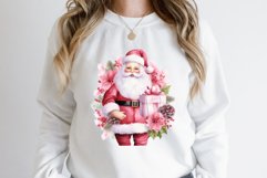 Pink Christmas Clipart Sublimation Bundle Product Image 2