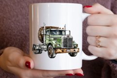 Beastly Truck Sublimation Clipart Bundle Product Image 3