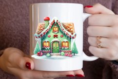 Green Christmas Clipart Sublimation Bundle Product Image 3