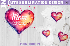 Mothers day clipart | Heart Balloon Product Image 1
