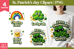 Latch Hook St. Patrick’s Sublimation PNG Patrick day quote Product Image 1