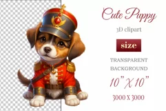 Cute and funny cartoon puppy clipart. Perfect for children's projects, web design, and book illustrations. Create a joyful mood with this adorable character