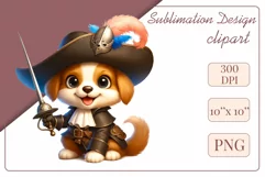 Cute and funny cartoon puppy clipart. Perfect for children's projects, web design, and book illustrations. Create a joyful mood with this adorable character