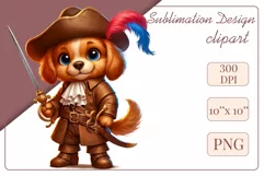 Cute and funny cartoon puppy clipart. Perfect for children's projects, web design, and book illustrations. Create a joyful mood with this adorable character