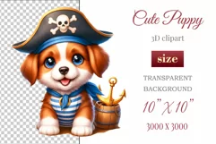 Cute and funny cartoon puppy clipart. Perfect for children's projects, web design, and book illustrations. Create a joyful mood with this adorable character