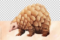 Pangolin Clipart 04 variations Product Image 5