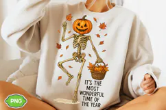 It's the Most Wonderful Time of The Year PNG, Halloween PNG Product Image 1