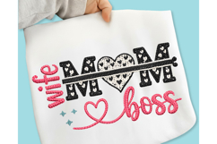 Mother's Day PNG, She is Mom PNG, Faux Yarn Mama PNG, Mother Product Image 3