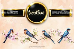 Swallow Clipart 04 variations Product Image 1
