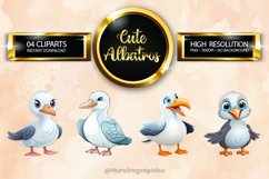 Albatross Clipart 04 variations Product Image 1