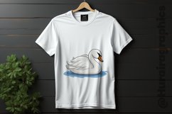 Swan Clipart 02 variations Product Image 2