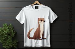 Weasel Clipart 04 variations Product Image 2