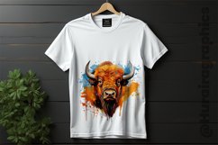 Bison Clipart 04 variations Product Image 2