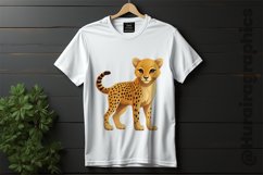 Cheetah Clipart 03 variations Product Image 2
