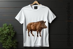 Wild Boar Clipart 04 variations Product Image 2