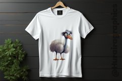 Ostrich Clipart 03 variations Product Image 2