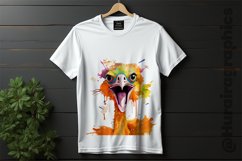 Ostrich Clipart 04 variations Product Image 2